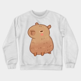 Cute Capybara illustration Crewneck Sweatshirt